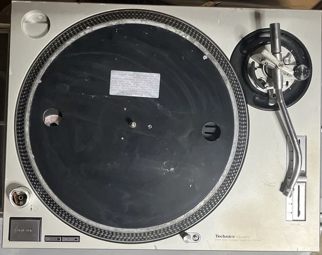 Technics SL-1200MK2 Silver Direct Drive DJ Turntable For Repairs