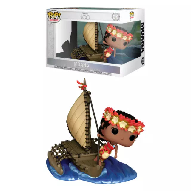 Funko Pop Vaiana (Moana) & Wa A Kaulua #1323 Rides - Disney - Figurine Vinyle