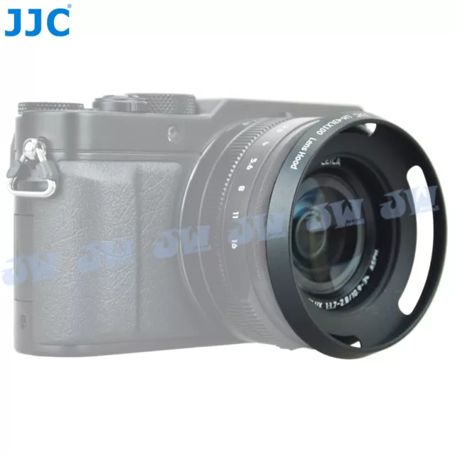 Lens Hood for Panasonic LUMIX DMC-LX100 LEICA D-LUX (Typ 109) Fits 43mm Lens Cap