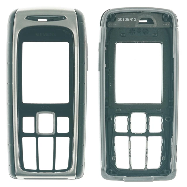 Siemens M75 Coque Avant Étui Avec Sealing, Volcan Noir