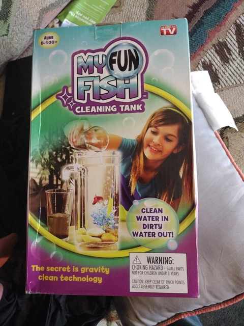 My Fun Fish Self Cleaning Small Aquarium As Seen on TV (dirty wtr cup not incl.) 3