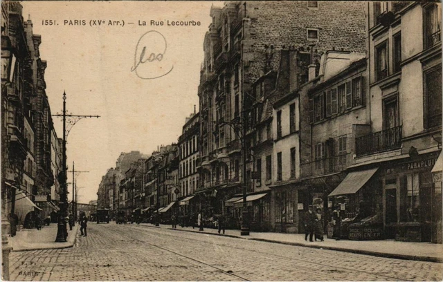 CPA PARIS 15th Avenue de Breteuil, taken from rue de Sévres (65873)