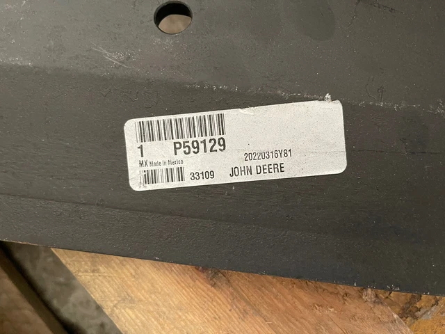 NEW GENUINE OEM John Deere Plow Share - P59129 **FREE SHIPPIING**