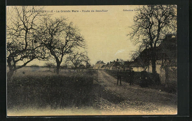 CPA Francheville, Route de Beaufour