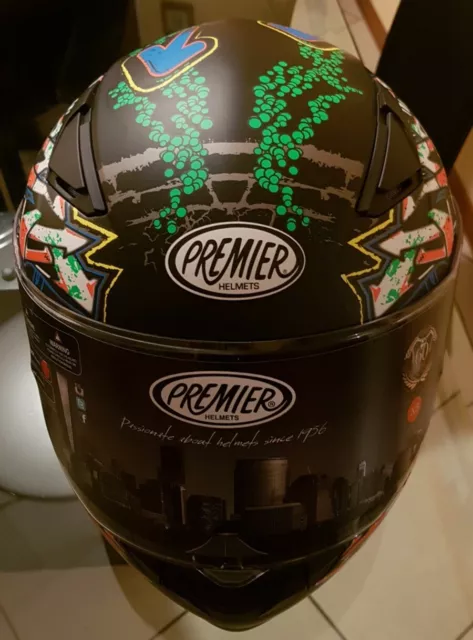 CASCO HELMET INTEGRALE Viper Gr9 Bm Premier Size Xs Garanzia 5