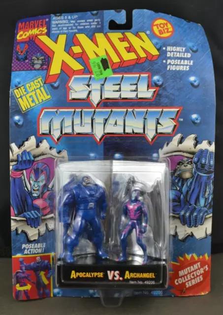 X-Men Steel Mutants Apocalypse vs. Archangel 2 Pack 1994 Toy Biz 120622MGL3