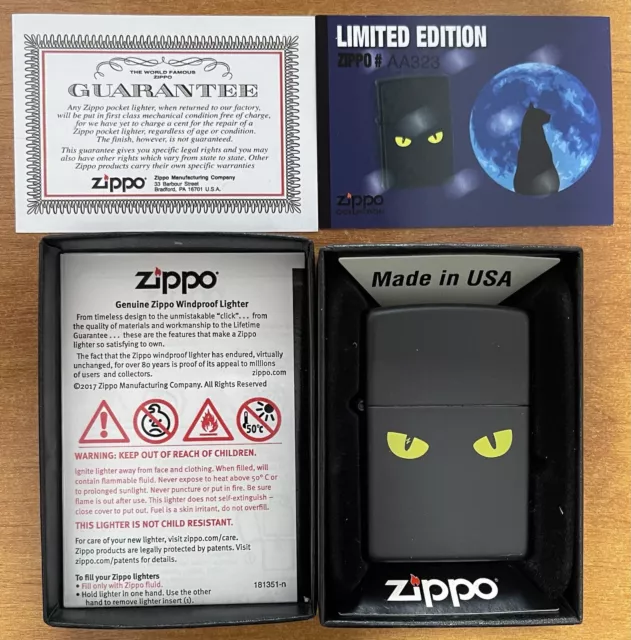 Briquet Zippo Collection " Édition Limitée "