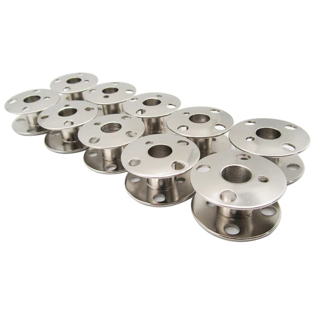 #172222 10pièce  les bobines en acier de machine à coudre pour SINGER 201K/99K