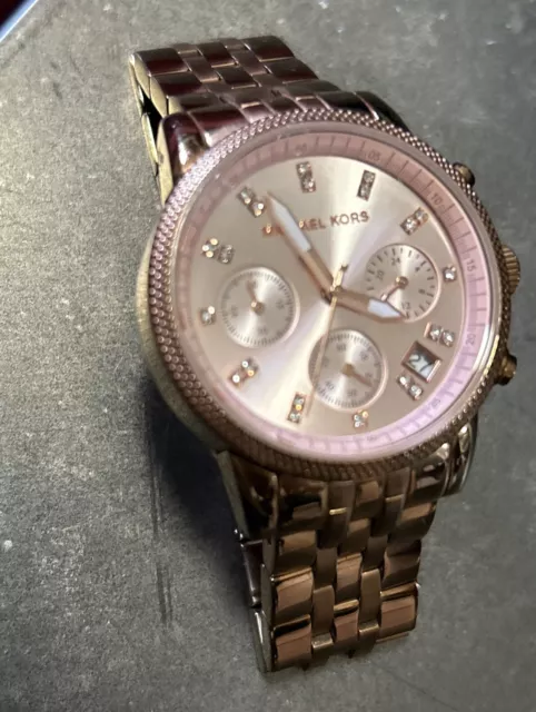 Women’s Michael Kors MK6077 Rose Gold Watch