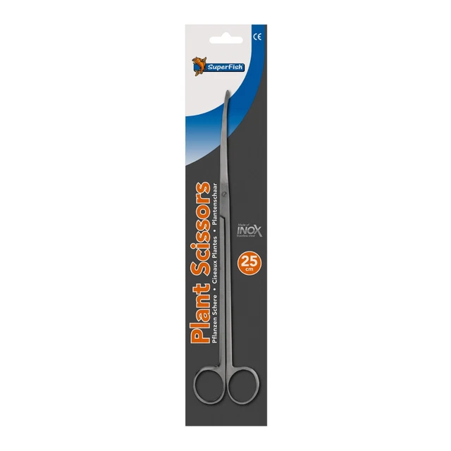 Superfish Long Plant Scissors Aquarium Aquascaping Pruning Stainless Steel