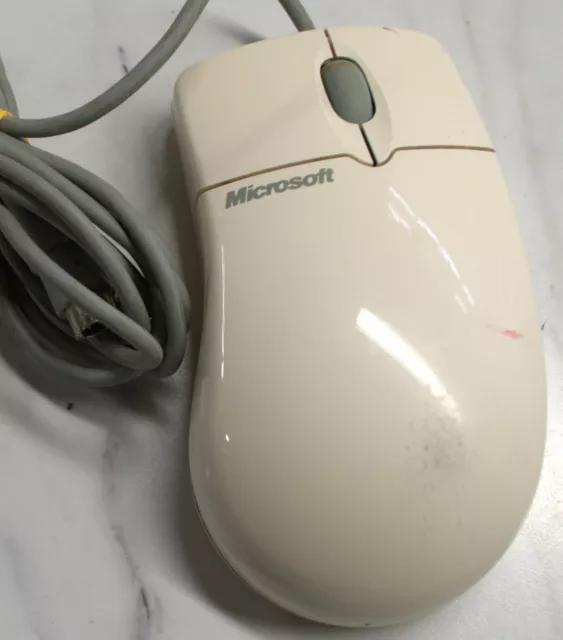 ORIGINAL MICROSOFT INTELLIMOUSE Scroll PS/2 Mouse - ships