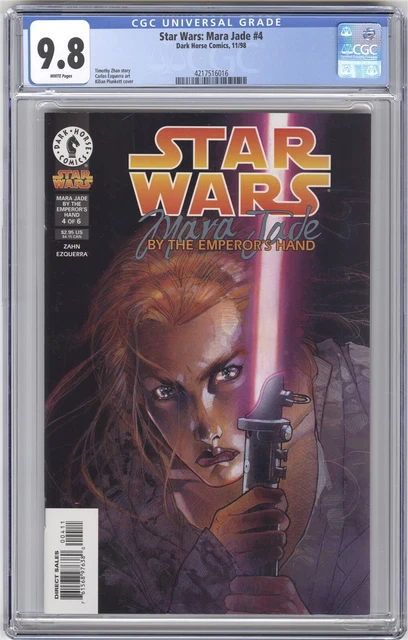 Star Wars: Mara Jade #4 CGC 9.8 HIGH GRADE Dark Horse Comic KEY Emperor's Hand