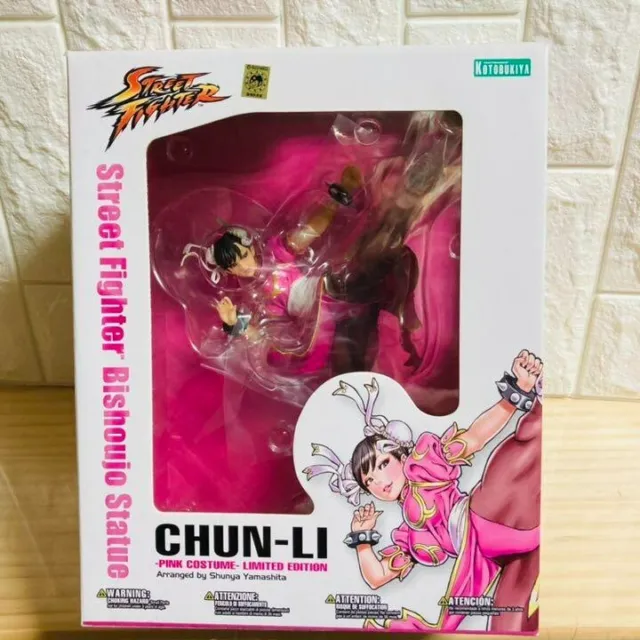 Chun-Li Figure 1/7 Street Fighter 30th Anniversary Pink Costume Kotobukiya New