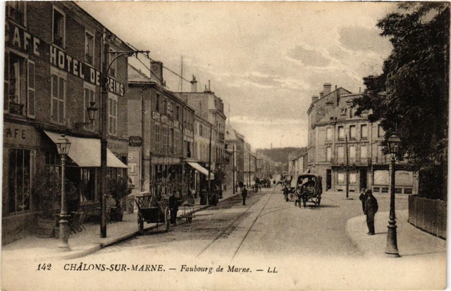 CPA CHALONS-sur-MARNE - Faubourg de Marne (742319)