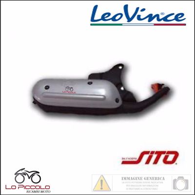 MARMITTA SITOPLUS OMOLOGATA APRILIA SCARABEO 50 2T ANNO FINO AL 1997 ST573 