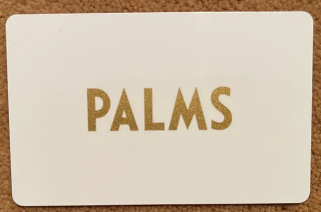 NEW Palms Las Vegas Hotel and Casino Room Key Card