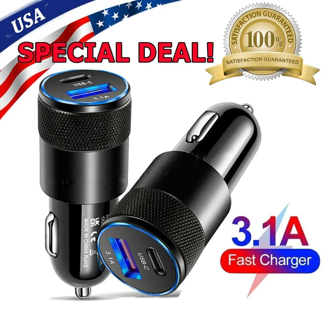 Caricabatteria Da Auto Mini USB C Da 130W Adattatore Di Ricarica Super Veloce PD Per IPhone 14 Pro Max 13 12 11 Plus Sumsung IPad Oneplus Telefono Huawei - Foto 13