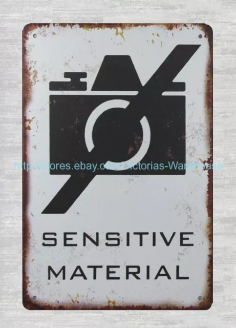 western metal wall art Sensitive Material metal tin sign