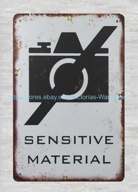 western metal wall art Sensitive Material metal tin sign