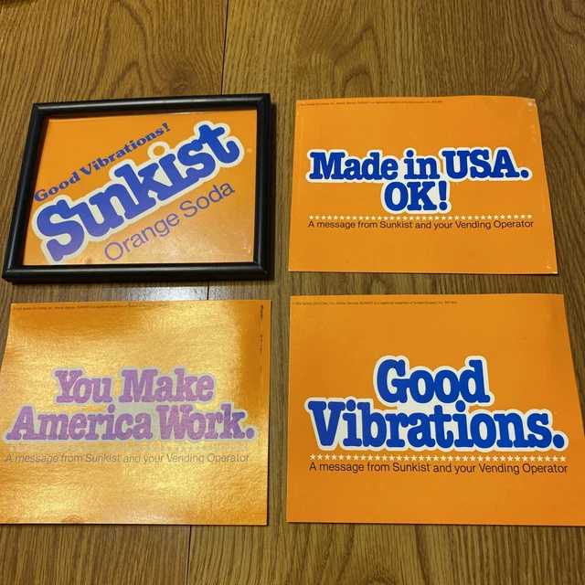 Sunkist Store Display Paper Sign / サンキスト Vintage Sunkist Sign for sale | eBay
