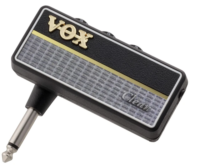 VOX amPlug 2 Clean Gitarren Kopfhörer Verstärker Amp 3 Modi 9 Effekte