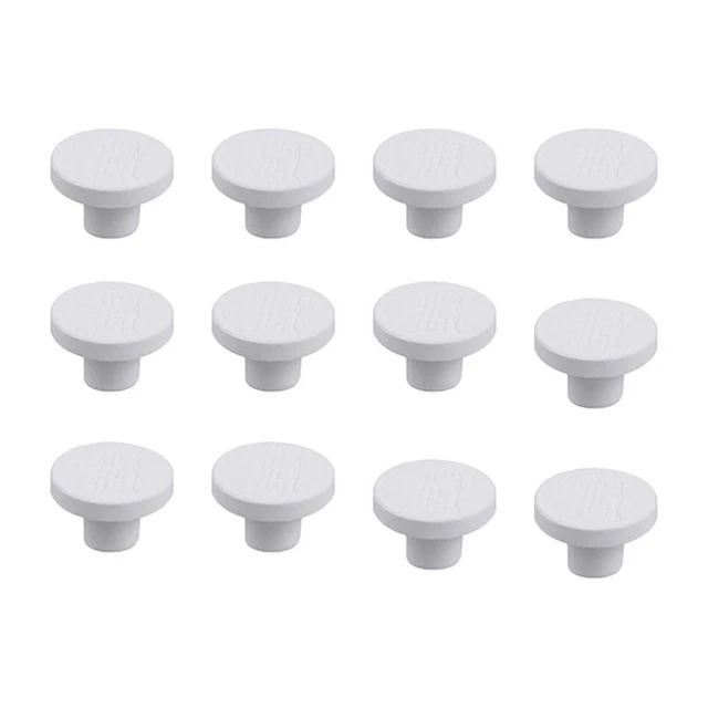 12 Pcs Ceramic Frag Plugs Coral Base Bracket Ornament Holders Ceramics