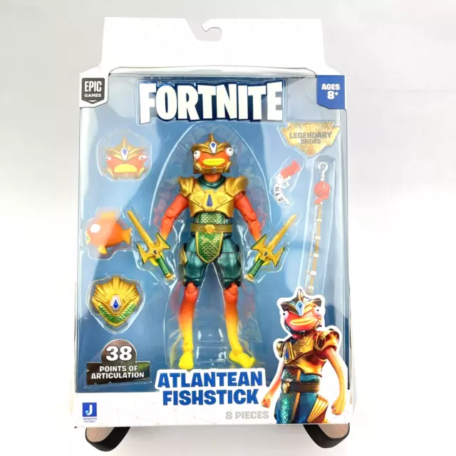  Fortnite Legendary Series Atlantean Fishstick, 6-inch