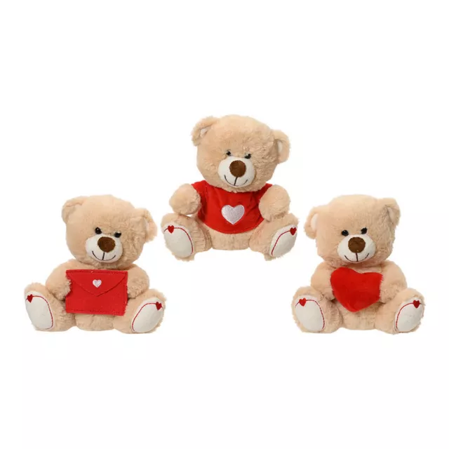 Oso de Peluche EDM 808762 San Valentín 15 cm