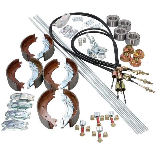 BRAKE SHOE CABLE Bearing Kit for Ifor Williams Goods Trailer GD84 ...