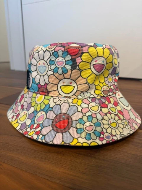 専用 TONARI NO ZINGARO FLOWER BUCKET HAT TONARI NO ZINGARO FLOWER BUCKET HAT Takashi Murakami Bucket Hat