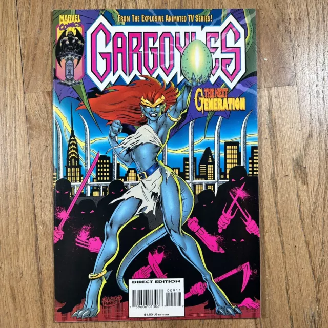 Gargoyles #9 Low Print Run Amanda Conner Marvel Comics 1995 NM Scarce!