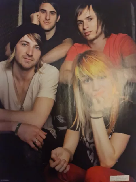 HAYLEY WILLIAMS PARAMORE Early Years   / LOWER THAN ATLANTIS A4 POSTER KERRANG
