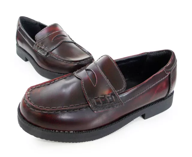 KENNETH COLE Reaction Penny LOAFER SR BB burgundy BTS Back to School shoe Slipon 2