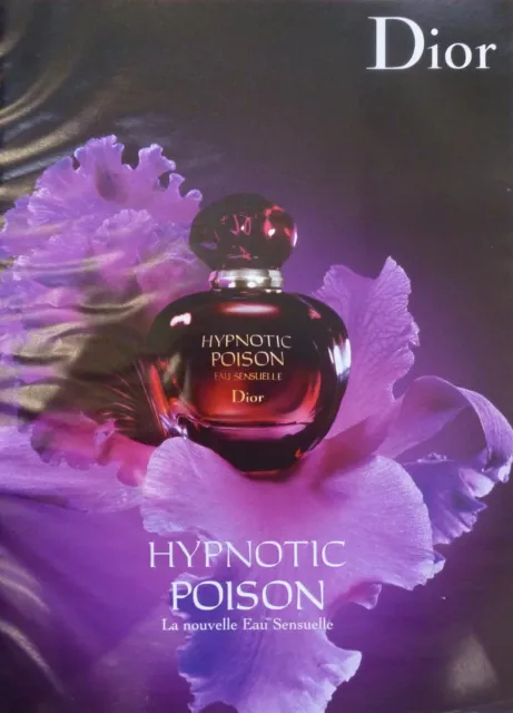Publicité papier - advertising paper - Hypnotic poison de Christian Dior