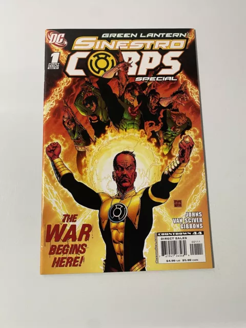 Green Lantern: Sinestro Corps Special #1 DC Comics 2007