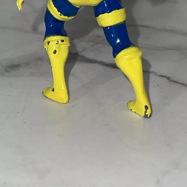 ToyBiz Marvel Cyclops X-Men Steel Mutants Die Cast 3" Figure 1994 4