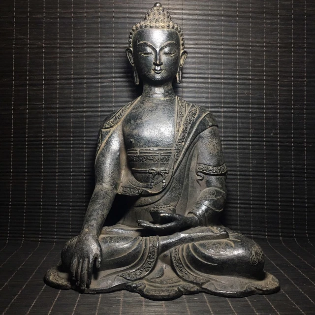 Chinese Exquisite Handmade Buddha Bronze Statue