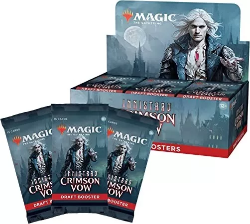 Magic The Gathering: Crimson Vow Draft Booster Box Innistrad Brand New UK Stock