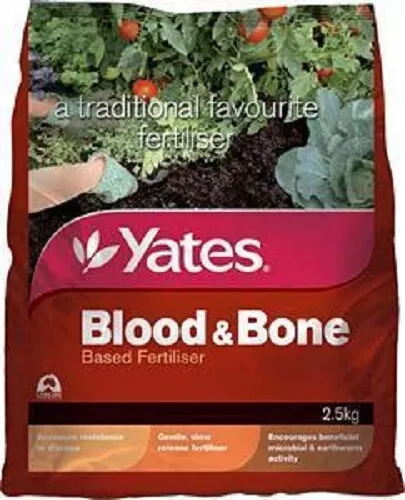 Yates Blood & Bone Based Plant Organic Fertiliser  2.5kg Citrus Fruit Trees