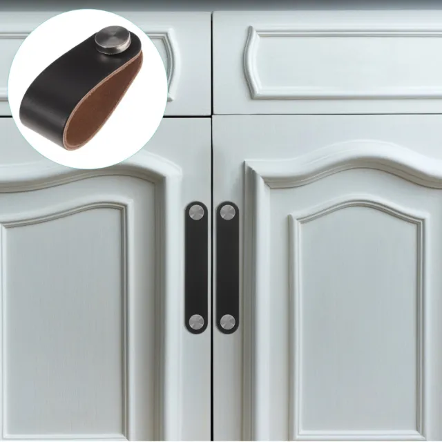 Handle Strap Soft Decorative Closet Door Knobs Surface Mounted