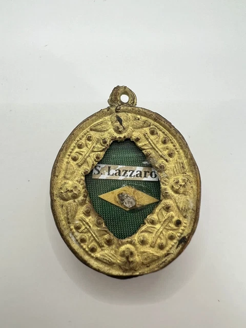 RELIC RELIQUARY RELIQUIA reliquiario relicario Reliquien SAN LAZZARO ...