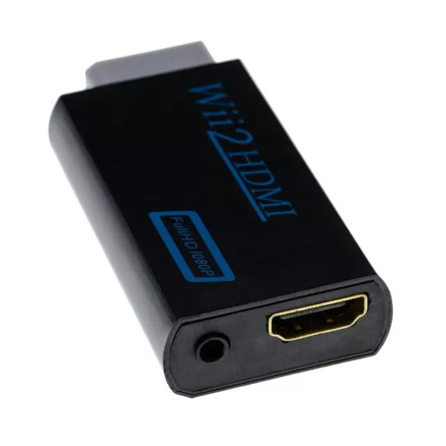 Adaptador Nintendo Wii a HDMI para Nintendo Wii consola negro