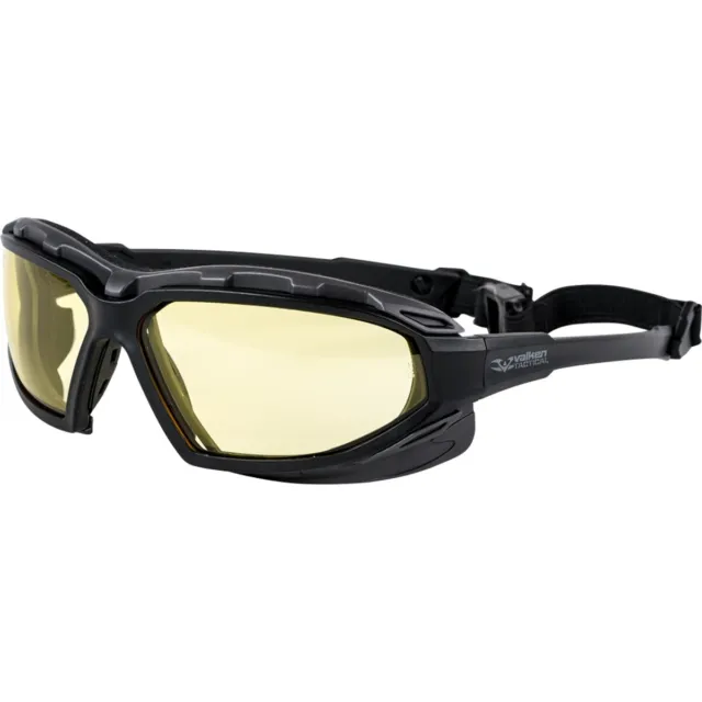 New Valken V-Tac Echo Airsoft Air Soft Anti Fog Protective Goggles - Yellow