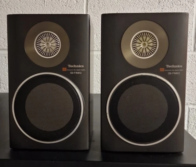 Lot 3 Enceintes Technics SB-PS11 (Avant D/G) + SB-PC11 (Centrale) - Testées - 80W - 8 Ohms
