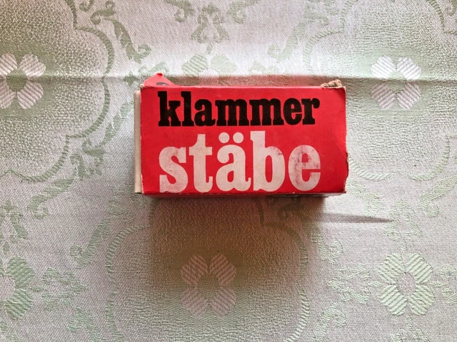 VEB WERKZEUGE LEIPZIG : Klammerstäbe in der Originalverpackung