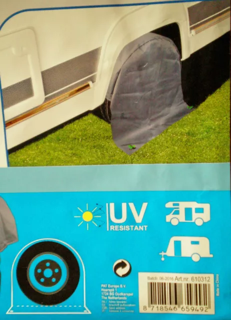 Radschutzhülle Wohnmobil Wohnwagen Radabdeckung Sonnenschutz