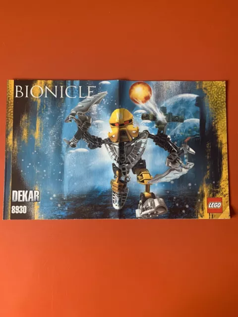 Notice LEGO 8930 - Bionicle