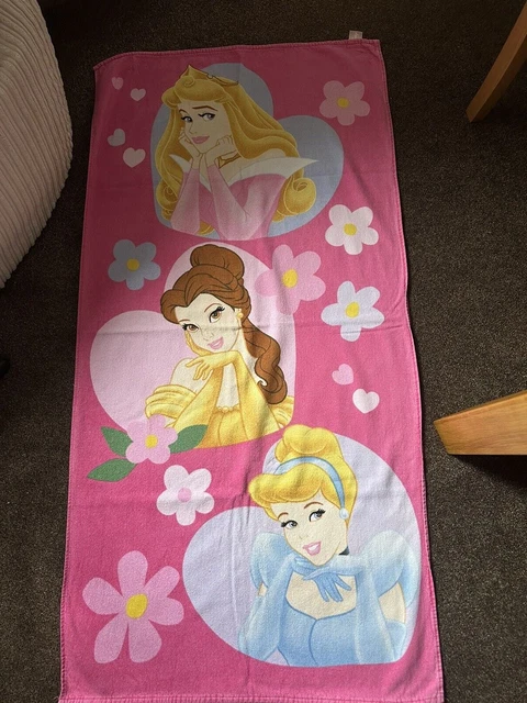 2 x asciugamani da spiaggia principessa Disney