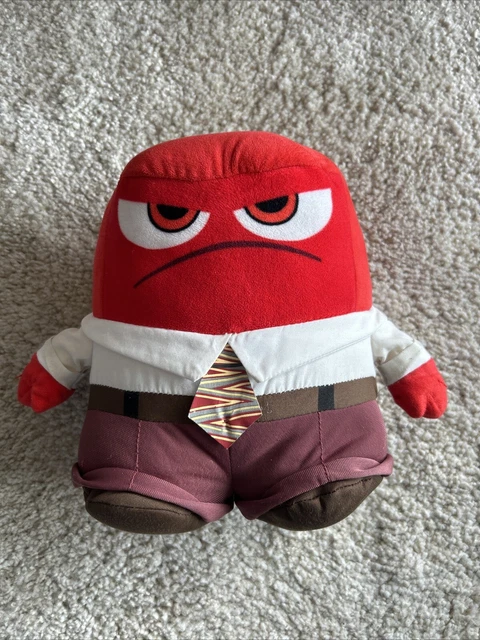 DISNEY PIXAR INSIDE Out Anger Plush/Polyester Toy Approx. 8” £9.99 ...
