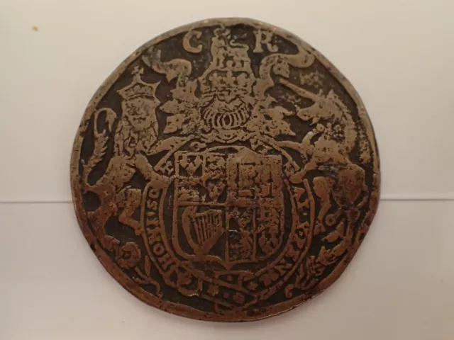 Charles I  English Civil War  medallion  super rare